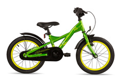Велосипед Scool XXlite 16 steel 2016 One size зеленый мальчик S`Cool