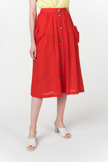 Юбка женская Blend She 20203302 красная M