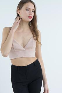 Топ женский T-Skirt SS17-04-0351-FS бежевый 46 RU