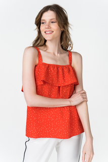 Топ женский ICHI 20108789 красный L