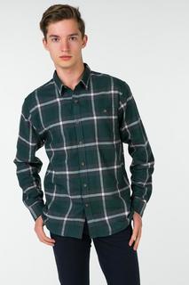 Рубашка мужская Dockers 5694000020 зеленая L