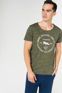 Футболка мужская 84152 LTB зеленая M