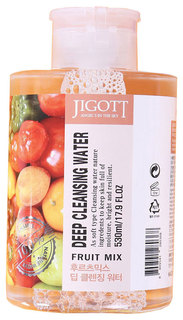 Мицеллярная вода Jigott Deep Cleansing Water Fruit Mix 530 мл
