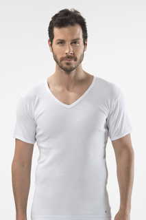 Футболка мужская 1502 Cacharel белая 2XL