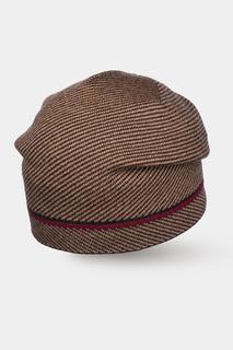 Шапка бини женская Canoe 3441979 коричневая р. ONE SIZE