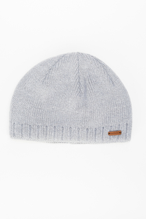 Шапка бини мужская Marhatter 3612 серебристая 56-58