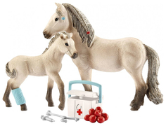Игровой набор Schleich Ханны для оказания первой медицинской помощи