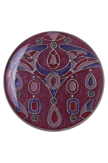 Брошь женская Clara Bijoux F75638 фиолетовая