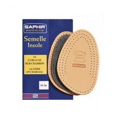 Полустельки кожаные Saphir Semelle Insole 1/2 Cuir Sur Charbon р.43-44