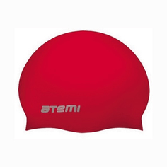 Шапочка для плавания Atemi SC309 красная
