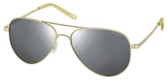 Солнцезащитные очки унисекс POLAROID PLD 6012/N золотистые