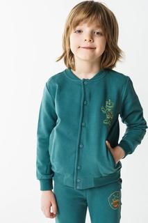 Толстовка для мальчика Bossa Nova, цв.зеленый, р-р 122