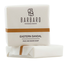 Мыло для лица и бороды BARBARO 1014 Eastern sandal 90 г