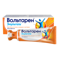 Вольтарен Эмульгель гель 1 % 100 г Novartis Pharma