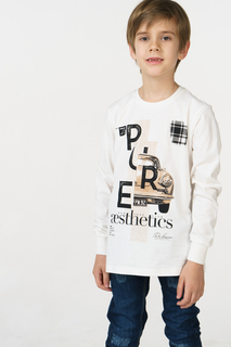 Джемпер для мальчика iDO, цв.бежевый, р-р 122