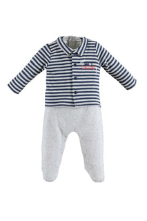 Комбинезон для мальчика iDO, цв.серый, р-р 74