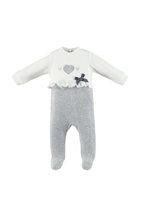 Комбинезон для девочки iDO, цв.белый, р-р 74