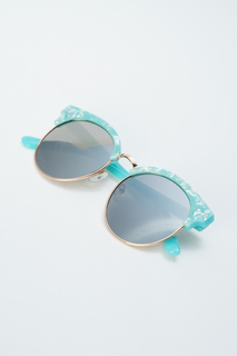 Солнцезащитные очки женские Kawaii Factory KW010-000210 голубые