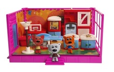 Игровой набор Ми-Ми-Мишки Кеша, Тучка и Лисичка Кухня, 12 деталей интерьера