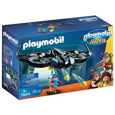 Конструктор Playmobil Фильм Роботирон с дроном