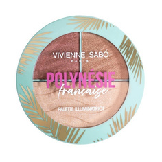 Палетка хайлайтеров Vivienne Sabo "Polynesie Francaise", тон 01