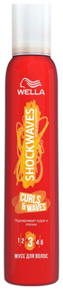 Мусс для волос Wella Shockwaves Curls & Waves 200 мл