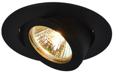 Встраиваемый светильник Arte Lamp Accento A4009PL-1BK