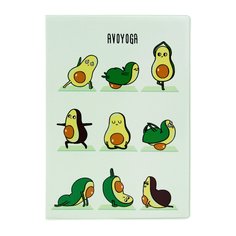 Обложка для автодокументов Kawaii Factory KW063 Avoyoga голубая