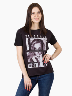 Футболка женская Dairos GD69300815 черная L