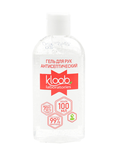 Антибактериальный гель Kloob laboratory для рук 100 мл, 1 шт.