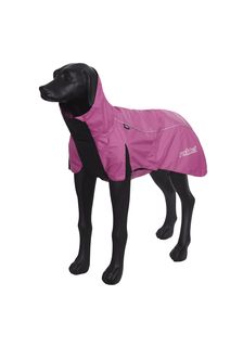 Дождевик для собак RUKKA Wave raincoat 55см розовый