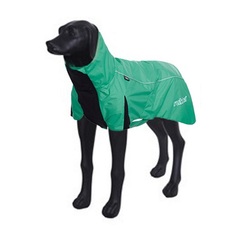 Дождевик для собак RUKKA Wave raincoat изумрудный 55см