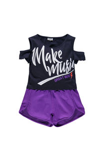 шорты для девочки MEK, цв.синий, р-р 164