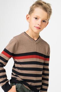 Пуловер для мальчика Boboli, цв.коричневый, р-р 152