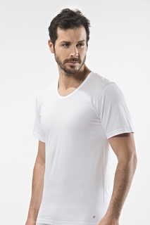 Футболка мужская 1102 Cacharel белая 3XL