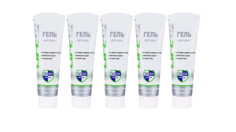 Набор гелей для рук ЭЛЕН с антибактериальным эффектом, 5*100 мл 5шт