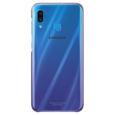 Чехол Samsung для A30 Purple/Transparent