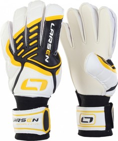 Вратарские перчатки Larsen Aggressive, желтые/черные, 7