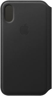 Кейс для iPhone Apple Folio XS кожаный черный MRWW2ZM/A
