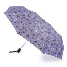 Зонт складной женский автоматический Fulton J346-3360 фиолетовый