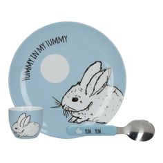 Подарочный набор детской посуды Kitchen Craft Bunny 3 предмета 5226221