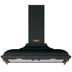 Вытяжка купольная Smeg KC19AOE Black/Gold