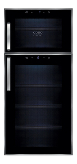 Винный шкаф CASO WineDuett Touch 21 Black