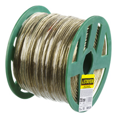 Трос стальной Stayer "MASTER" в полимерной оболочке, d=2,5 мм, L=200 м