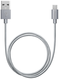 Кабель Deppa 72192 microUSB 1.2 м Silver