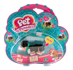 Игровой набор Pet Club Parade Фигурка собачки в комплекте с косточкой и поводком