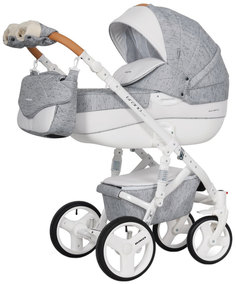 Коляска 3 в 1 Riko Brano Luxe Grey fox