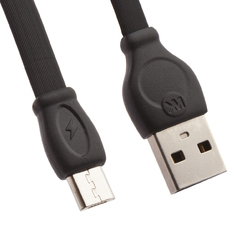 Кабель WK wdc-023 microUSB 2м Black W!K!