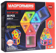 Конструктор магнитный Magformers Rainbow 30 701005