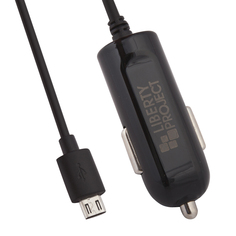 Автомобильное зарядное устройство LP Micro USB 1A Liberty Project